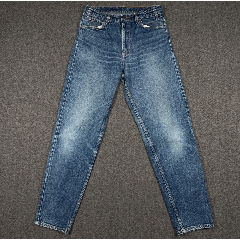 Vintage Levis 550 Jeans Mens 34x34 Orange Tab Relaxed Denim 90s 40550-0215